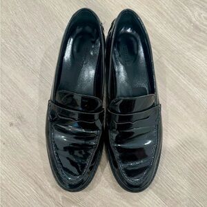 WHYRED patten leather loafer, size 39, brand new sole on the shoe